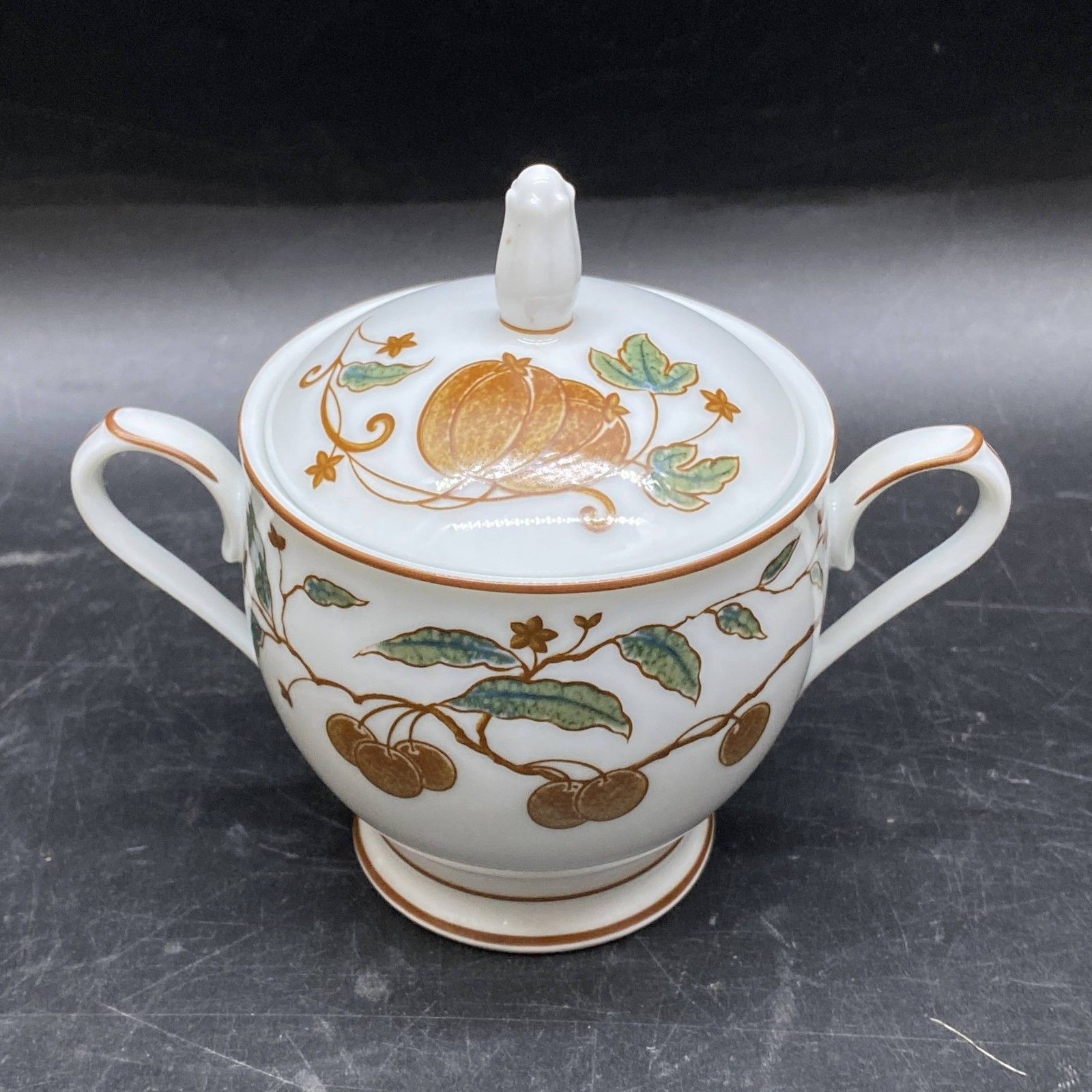 ノリタケ Fairfield2612 レトロ Noritake シュガーポット 金彩