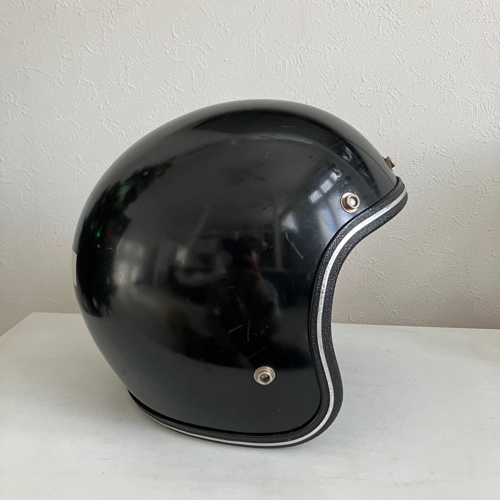 ビンテージヘルメット　GRANT GP-2 黒　ジェットヘルメット　Bell 60s GRANT GP-2 ジェットヘルメット ヴィンテージ バイカー