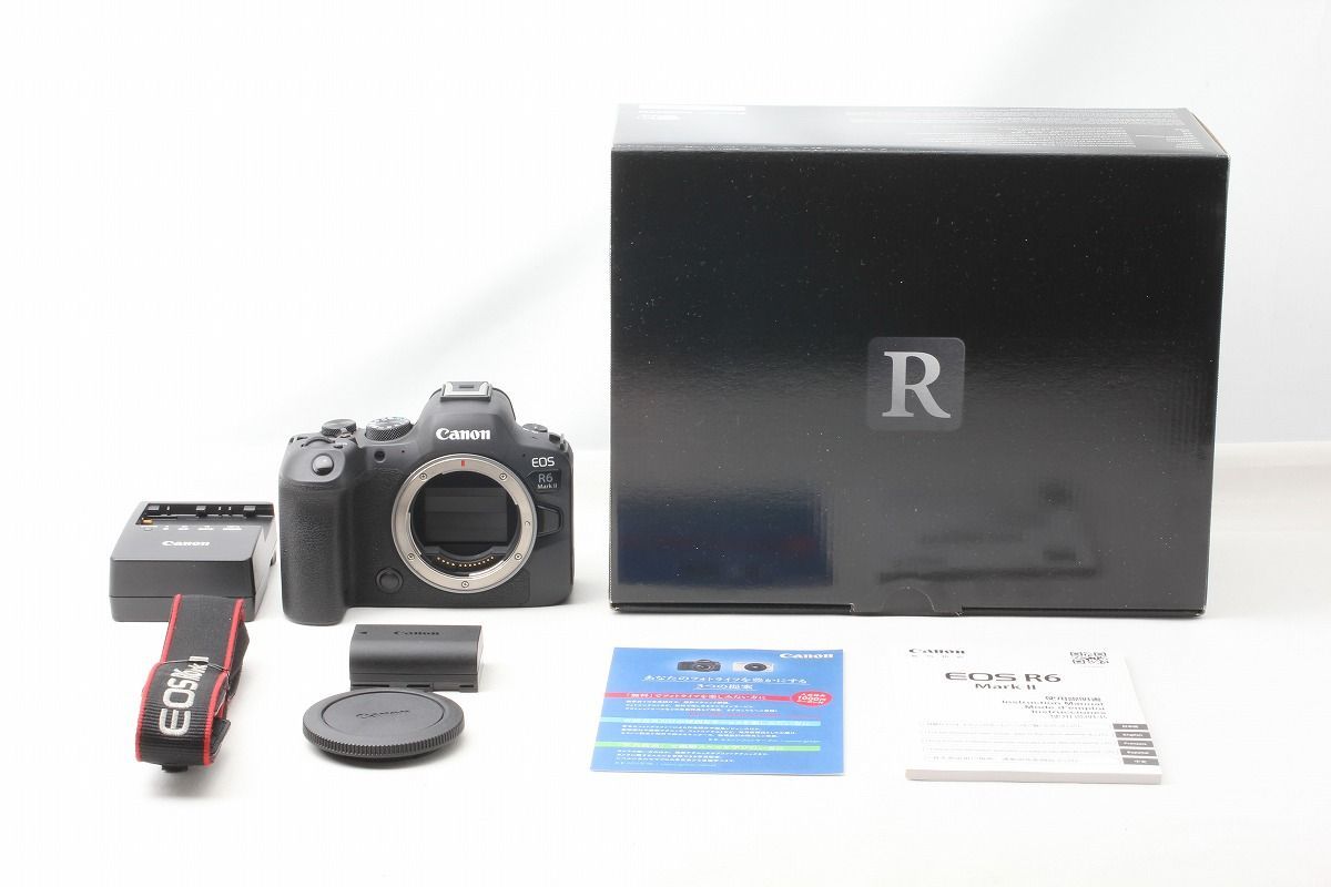 キヤノン Canon EOS R6 MarkII ボディ ブラック 付属品完備 元箱 ミラーレス一眼レフカメラ M47148