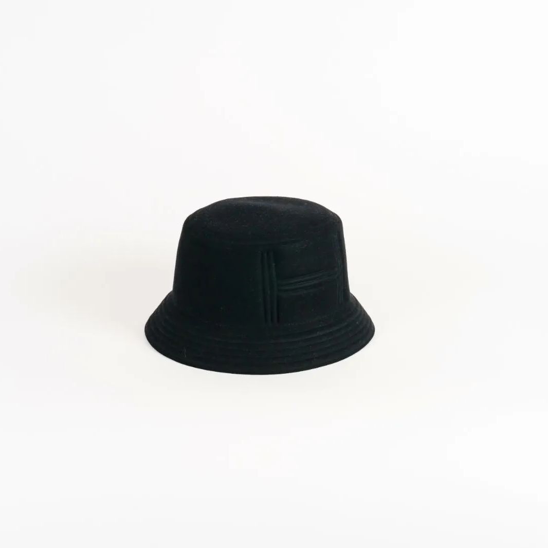 エルメス ダルトン H バケットハット 綿×レーヨン 黒 58 - メルカリ