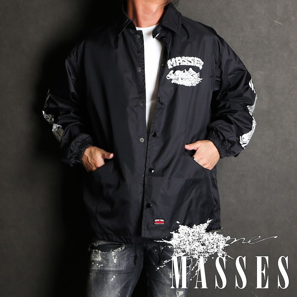 MASSES/マシス】× PORKCHOP / NYLON JKT HOG P / コーチジャケット 
