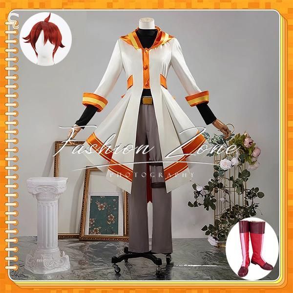 わんだふるぷりきゅあ 風 兎山悟 コスプレ衣装 ウィッグ 靴 cosplay ハロウィン仮装