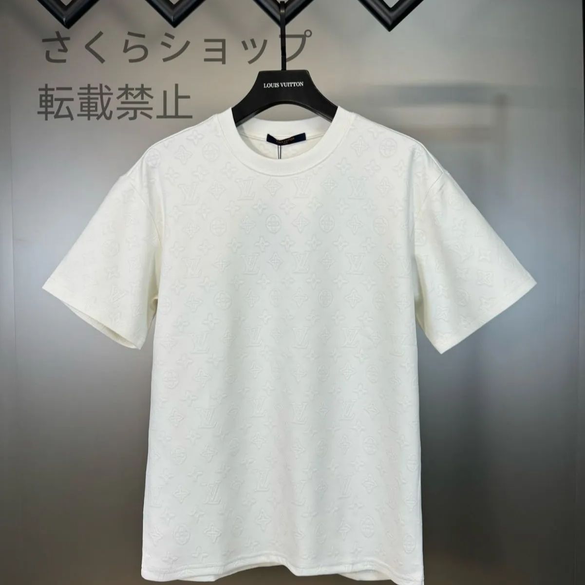 Louis Vuitton ルイ・ヴィトンジャカードアルファベット半袖Tシャツ 