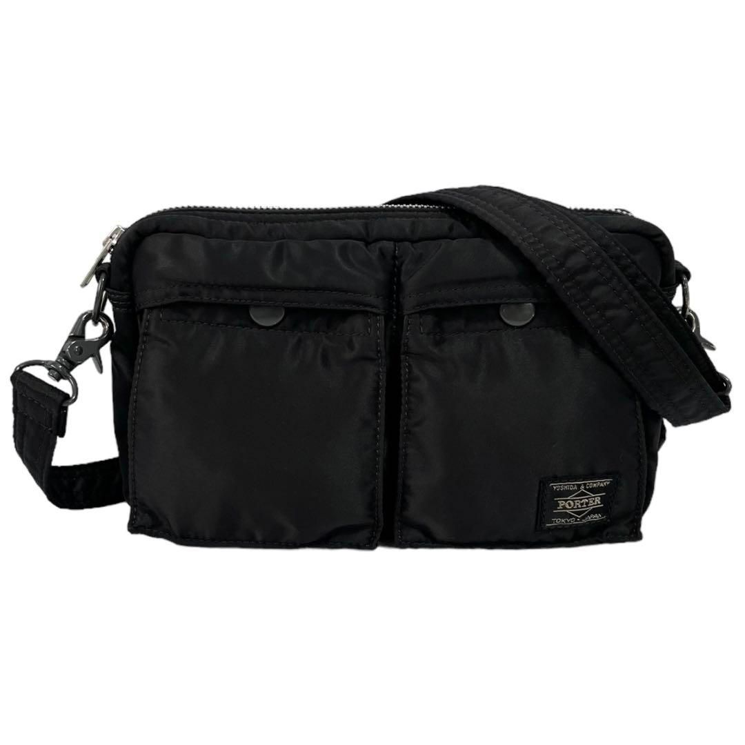 6414 PORTER TANKER ミニショルダーバッグ ブラック - メルカリ 