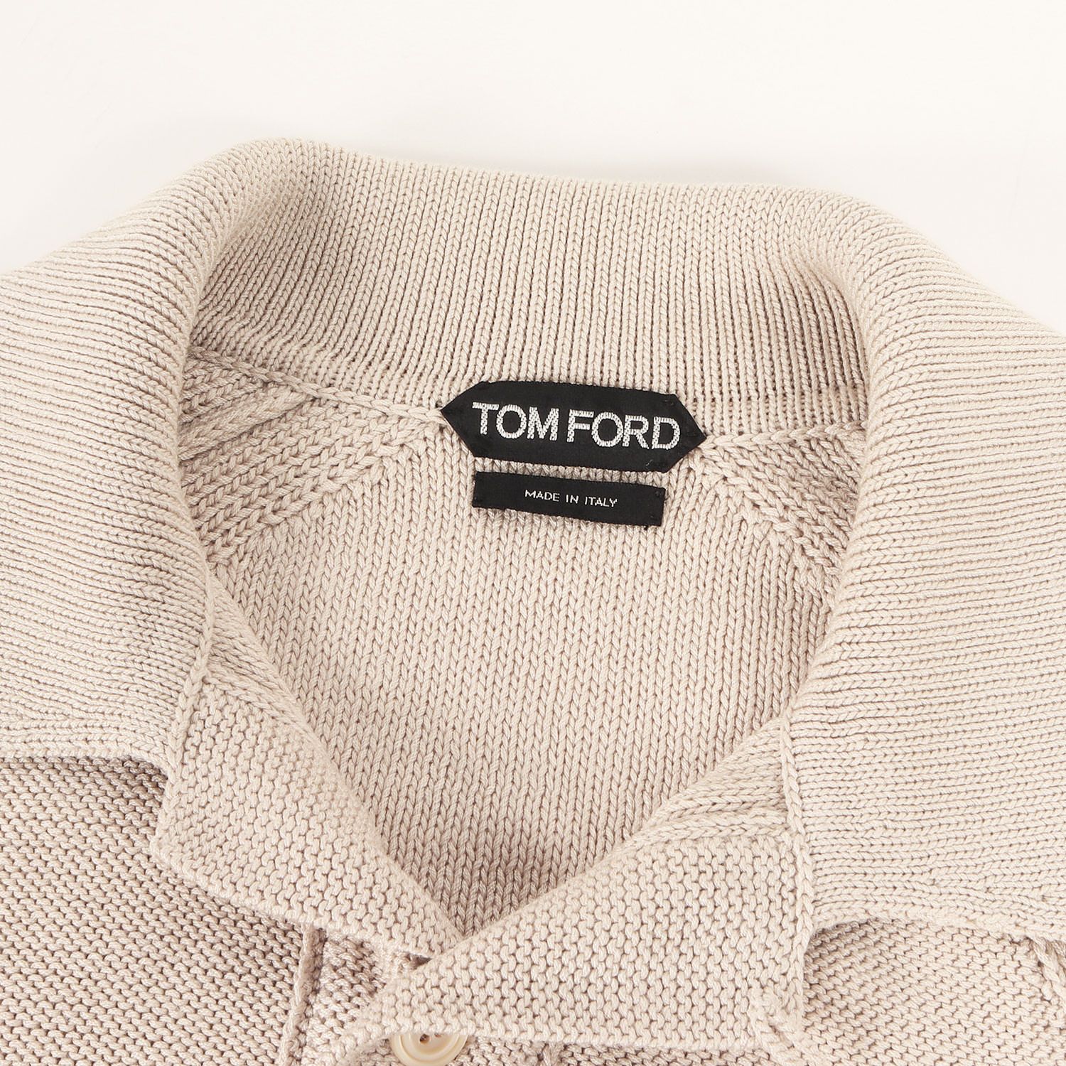 美品】TOM FORD トムフォード ポロシャツ サイズ:48 / オープンカラー