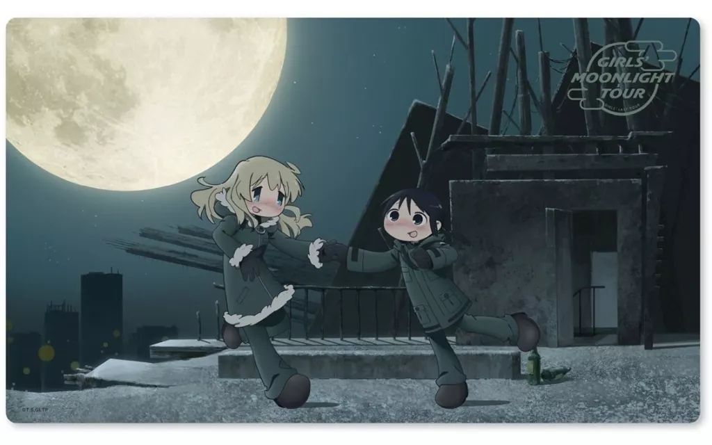 中古】雑貨 チト＆ユーリ(少女月光旅行) ラバーマット 「少女