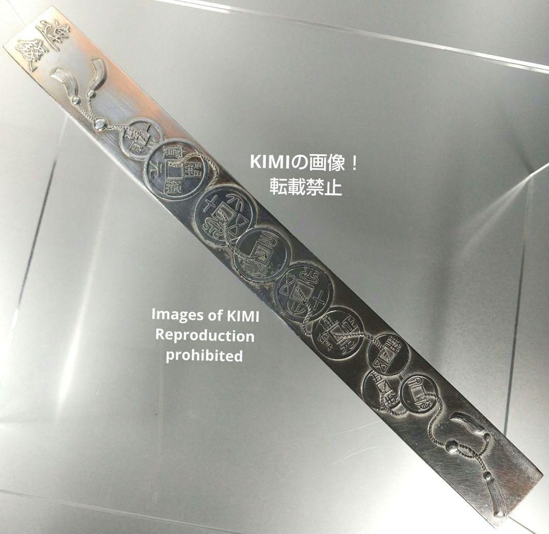 ペーパーウエイト 古銭