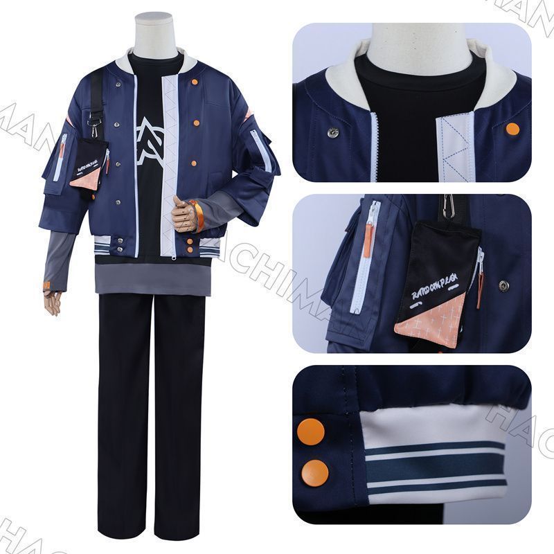 ゼンレスゾーンゼロ 哲 コスプレ衣装 ウイッグ付き コスプレ衣装 コスチューム ハロウィン クリスマス 制服 大人 子供 cospla
