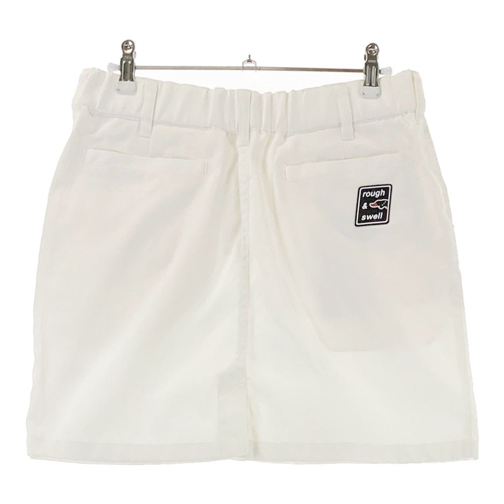 サイズ M ROUGH-SWELL ラフアンドスウェル スカート ホワイト系 240101528791 ゴルフウェア レディース ストスト