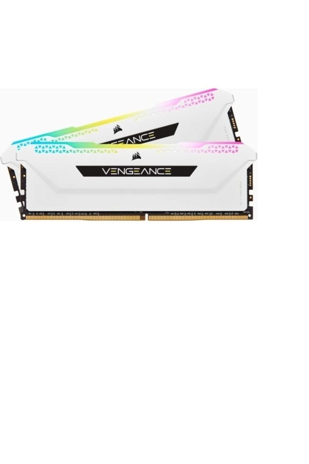 CORSAIR VENGANCE 32GBメモリ（16GB×2枚） ホワイト VENGEANCE® RGB PRO 32GB (2 x 16GB) DDR4 DRAM 3200MHz C16 Memory