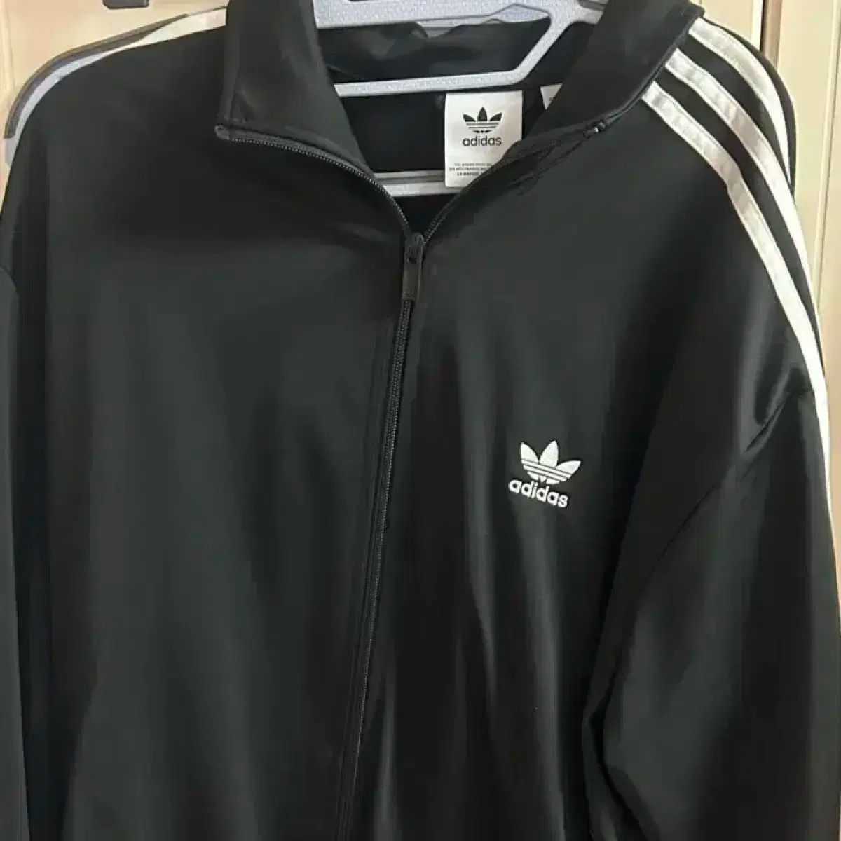 adidas アディダス ジャージ ファイヤーバード トラックトップス ー 黒