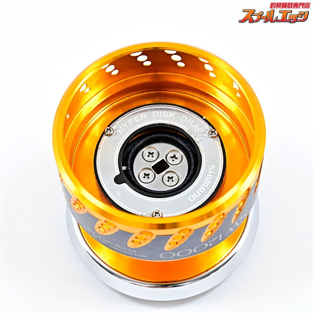 08ステラSW8000HG＋夢屋SW12000スプール 08ステラSW8000HG＋夢屋SW12000スプール - メルカリ