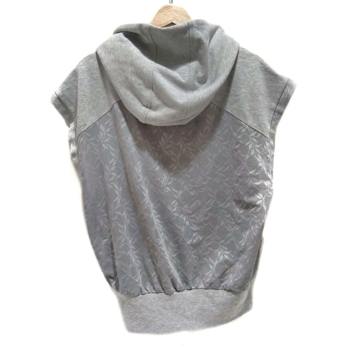 美品26400円 アディダス バイ ステラマッカートニー パーカー XS グレー adidas by Stella McCartney（アディダスバイステラ