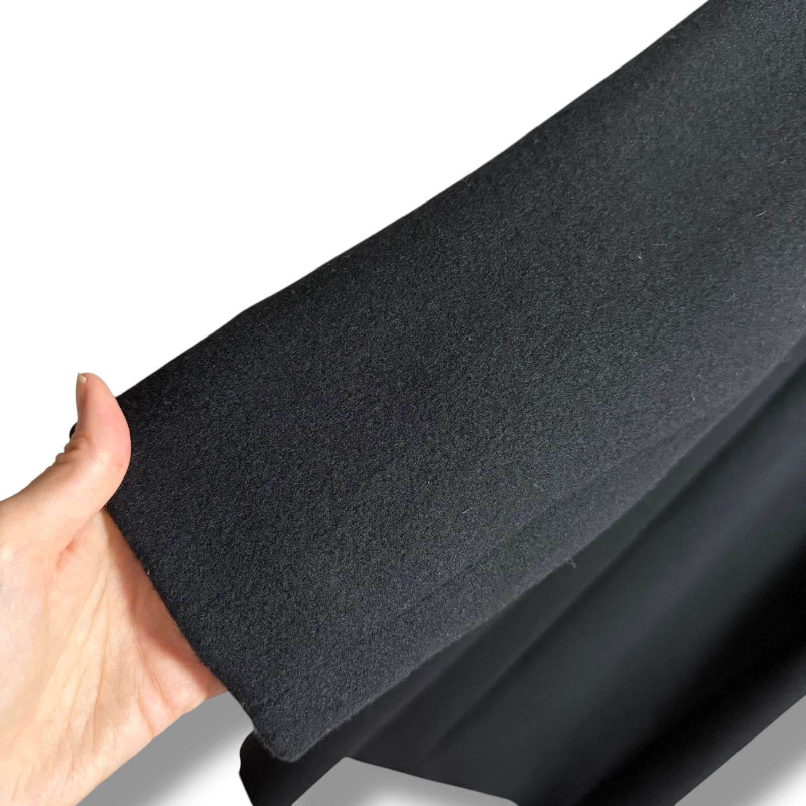 未使用に近い YLEVE ウール100% 美シルエット メルトンウールコート