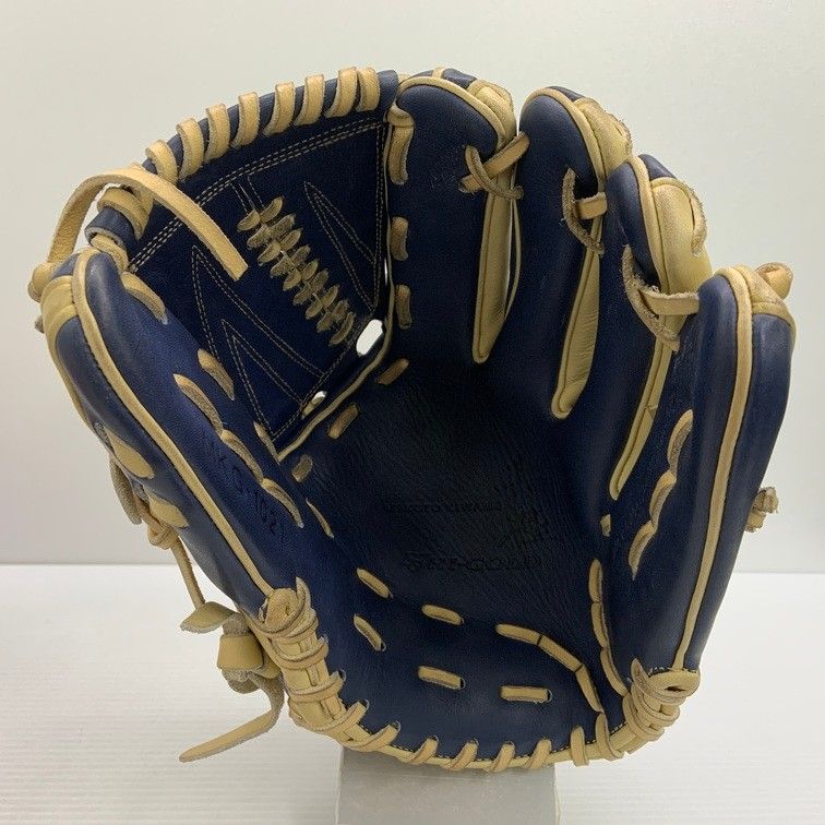 中古品 ハイゴールド Hi-Gold 真極 軟式 投手用グローブ MKG