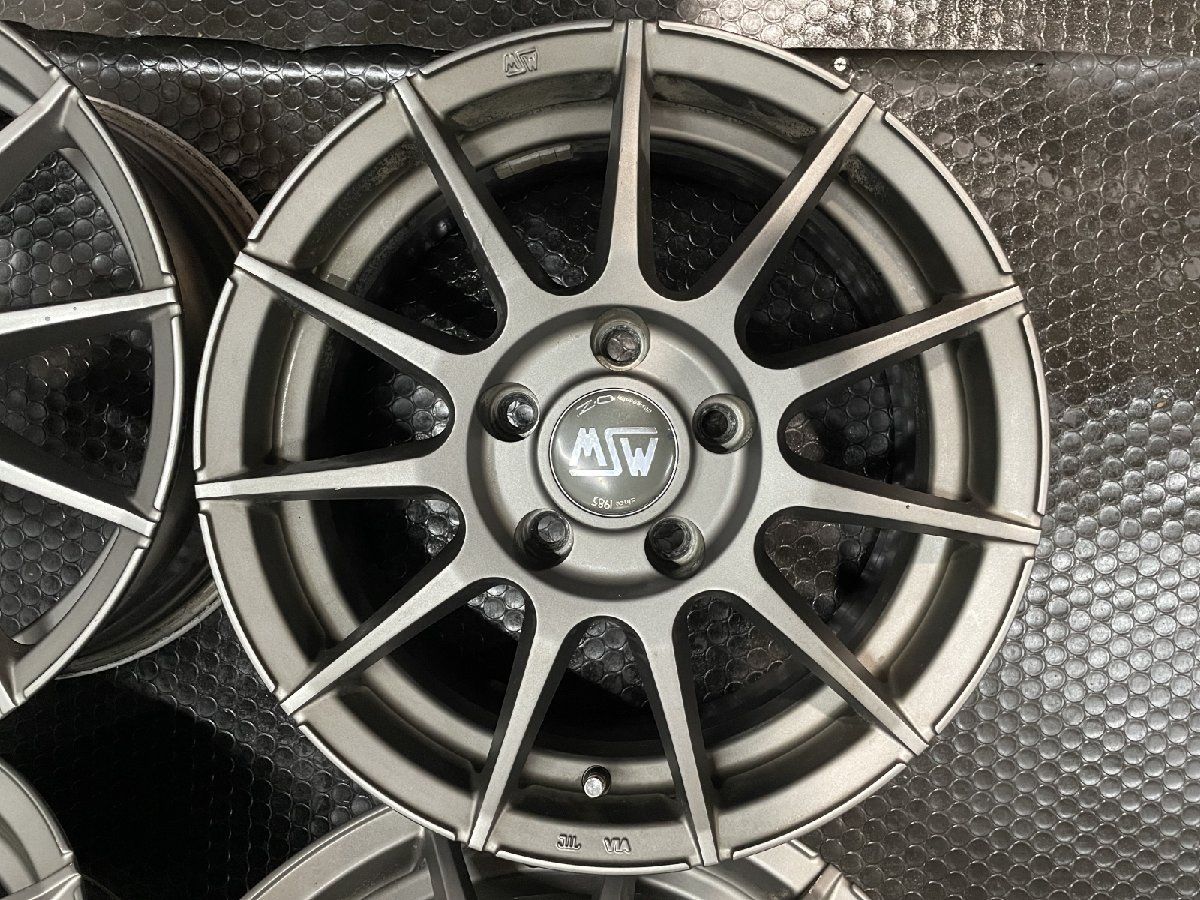 MSW by O.Z Racing オズレーシング 16インチ 4本 7J5HPCD120 38 BMW 1シリーズ等 MHB577