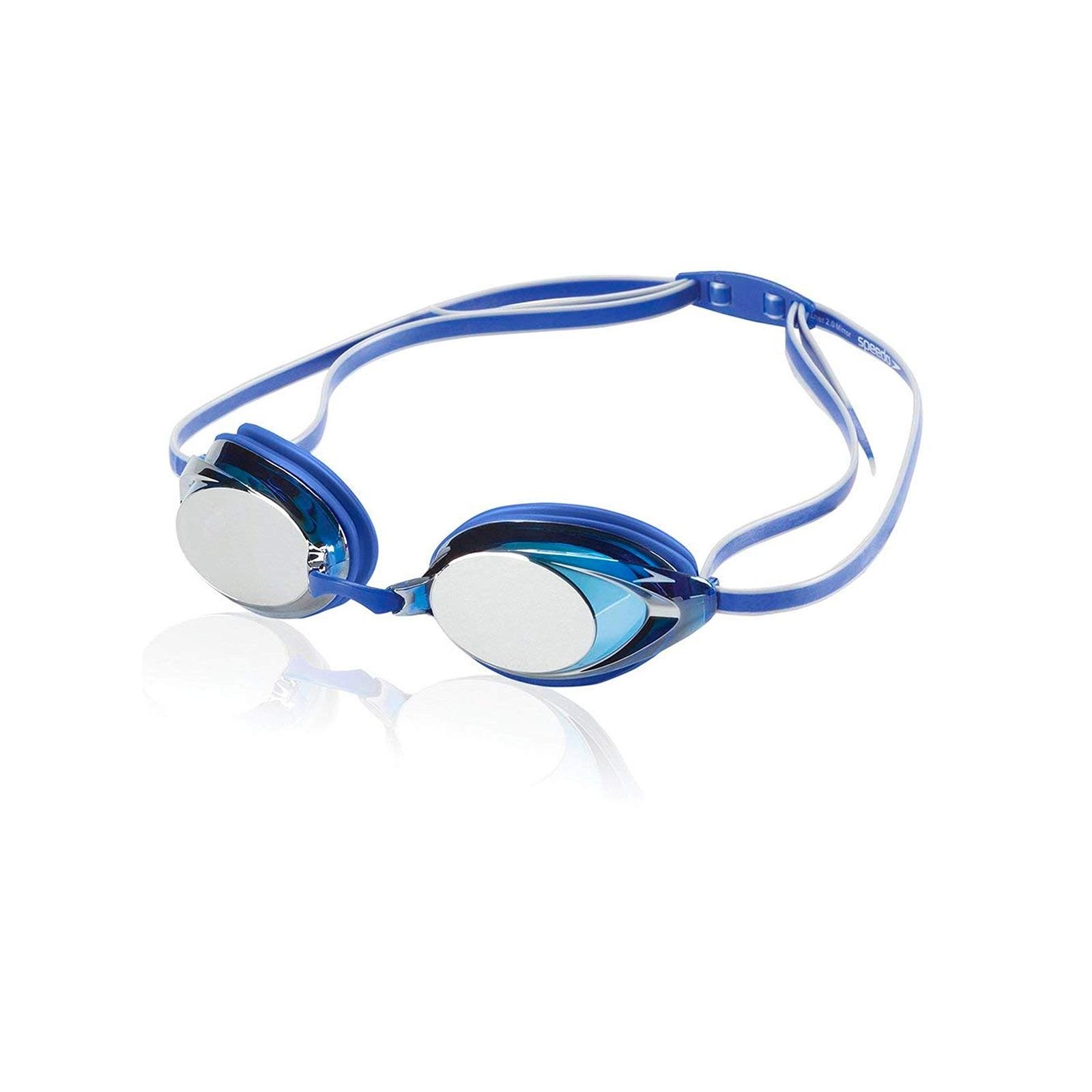 Speedo Vanquisher 2.0 ミラースイミングゴーグル ブルー 