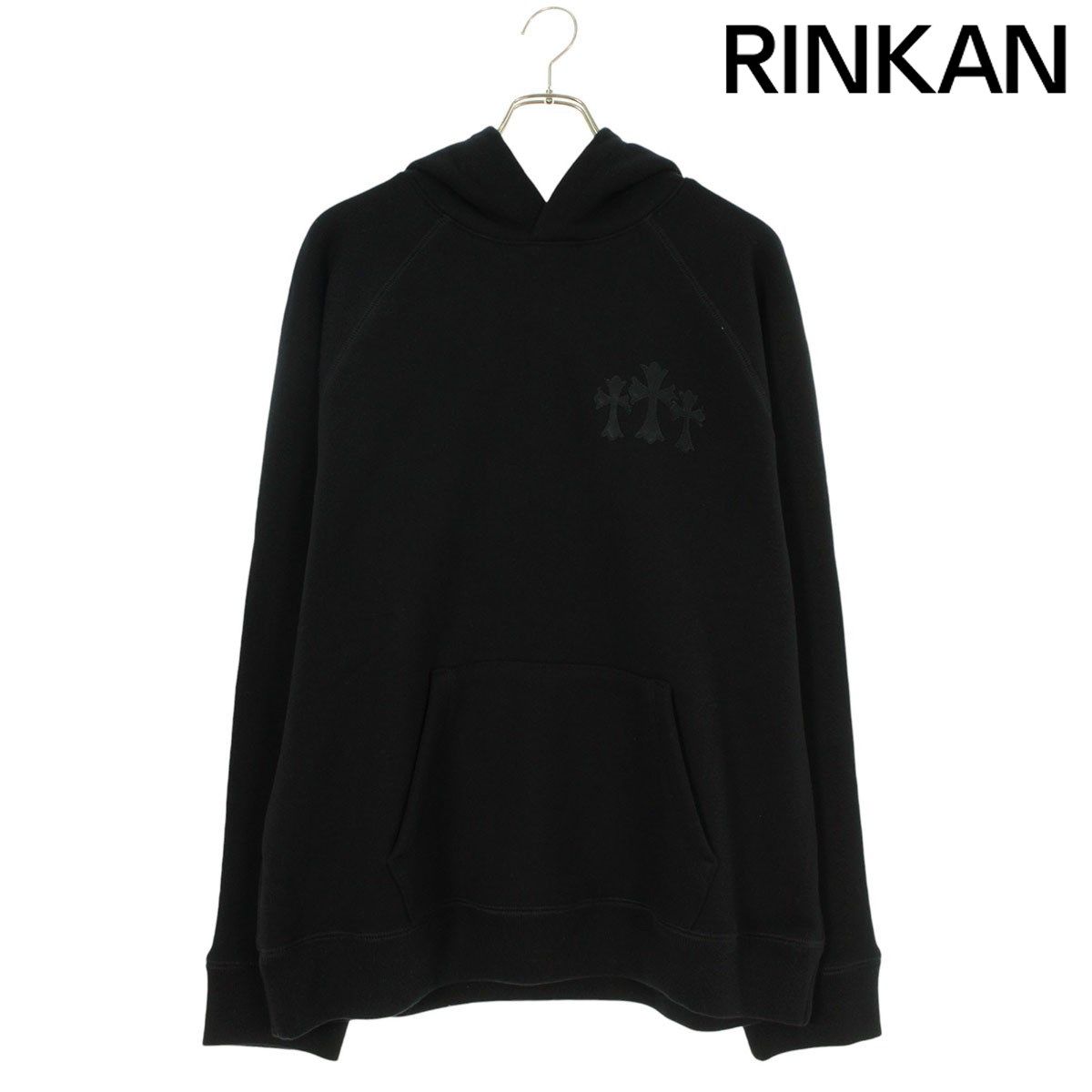 CHROME クロムハーツ 7-11 HOODIE バックCHロゴクロス刺繍プルオーバー 