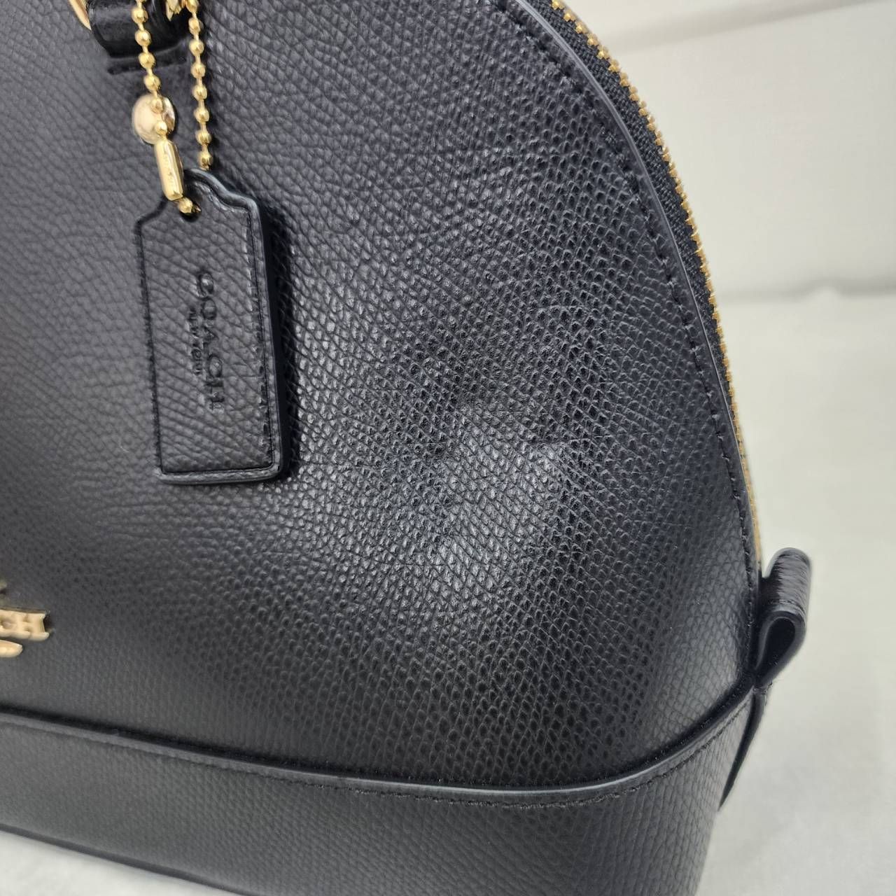 最終価格】COACH コーチ 2way ショルダーバッグ ハンドバッグ ブラック 