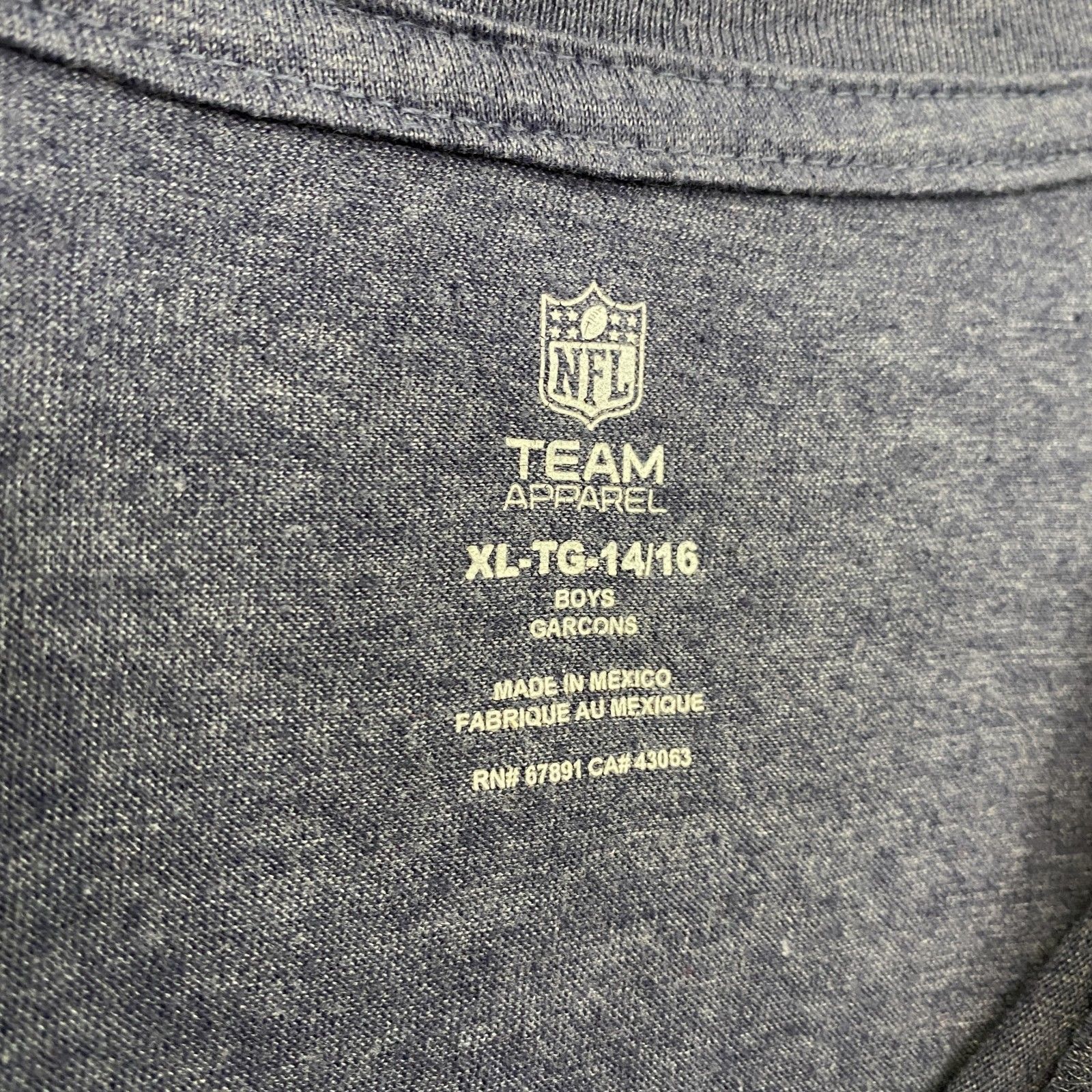 古着 used NFL メキシコ製 半袖プリントTシャツ ニュー