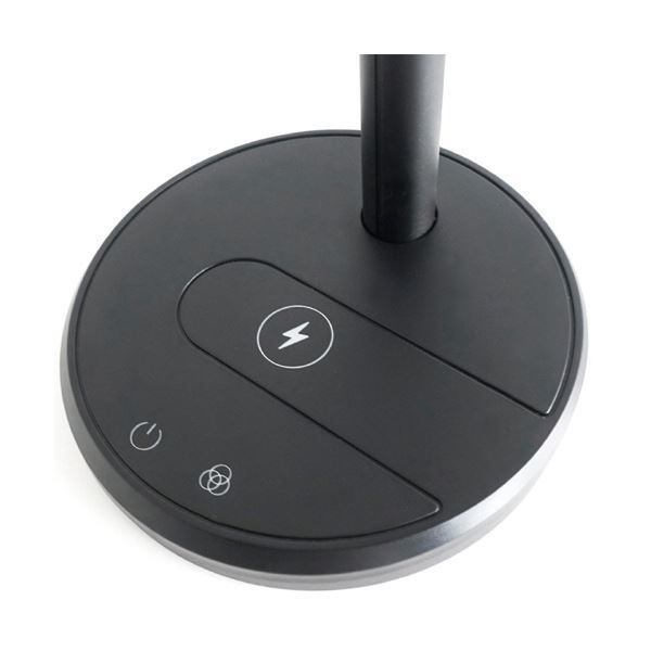 スワン電器LEDデスクライト スタンド式 24W ブラック DS-520BK 1台 MARWIL-DEMENAGEMENTS_CH