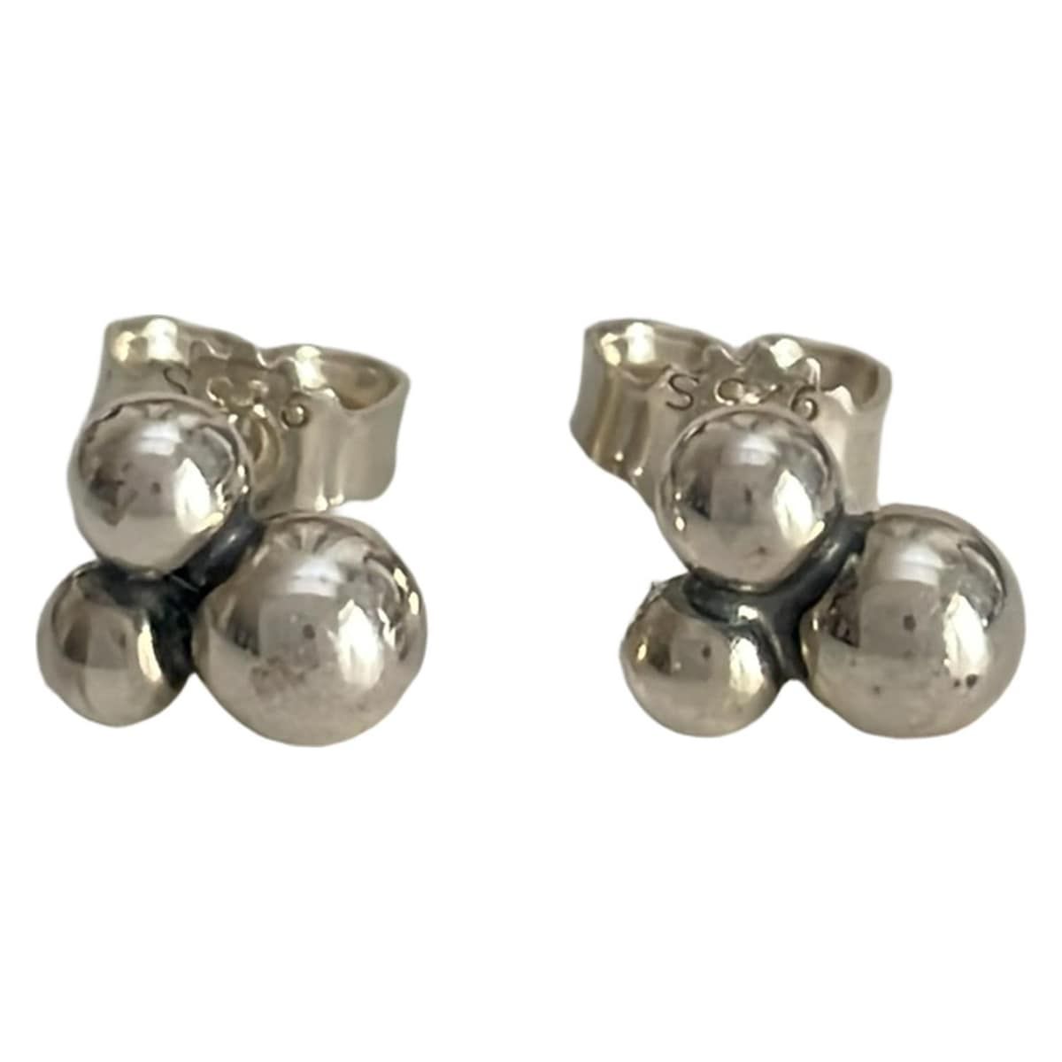 GEORG JENSEN ジョージジェンセン ピアス ムーンライトグレープ シルバー
