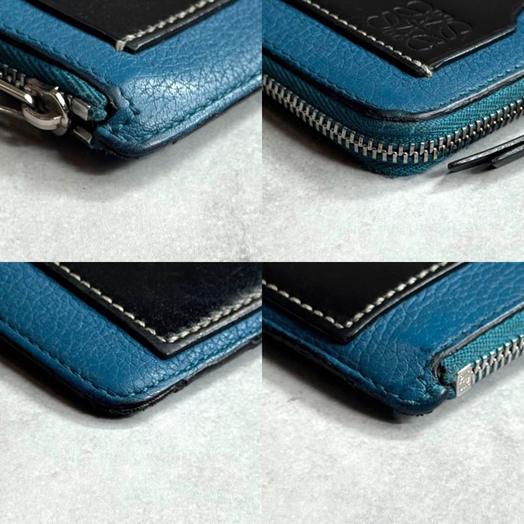 LOEWE ロエベ / ソフトグレインカーフコインカードホルダー