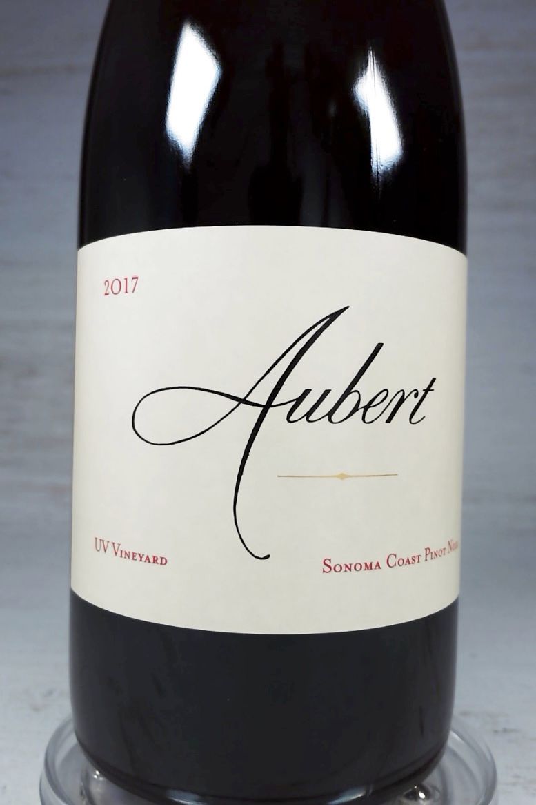 ★高評価95点★オベール、UVヴィンヤード、ピノ・ノアール★ Aubert, UV Pinot Noir, Sonoma Coast [ 2017 ]