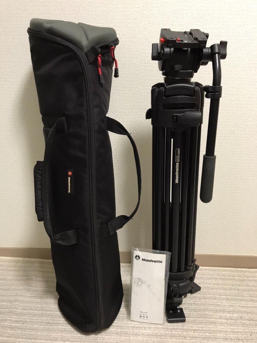 ビデオ三脚 525MVB フルードビデオ雲台 503