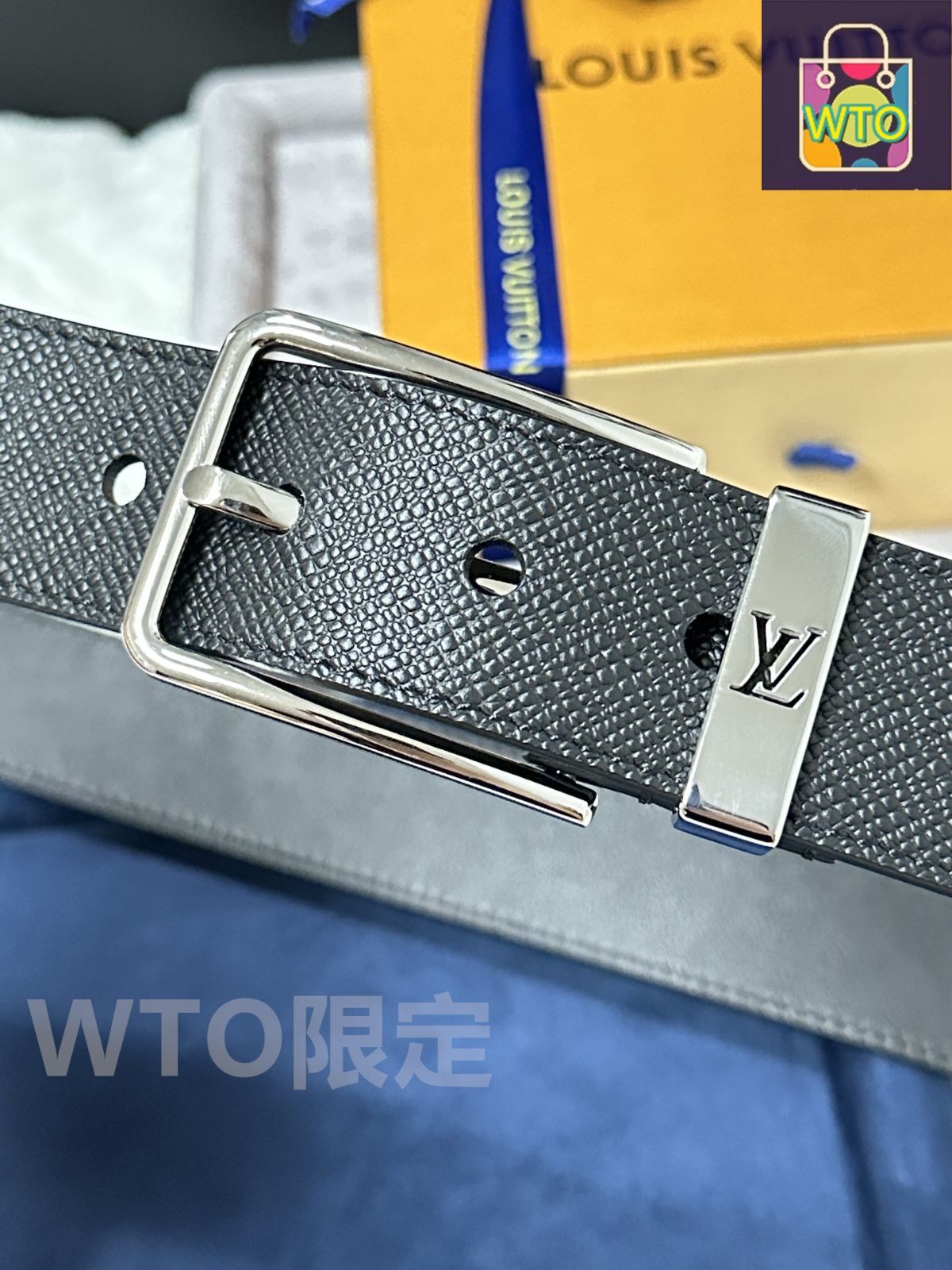 今日WTO】Louis Vuitton ルイヴィトン レザーベルト-1-QTZ86