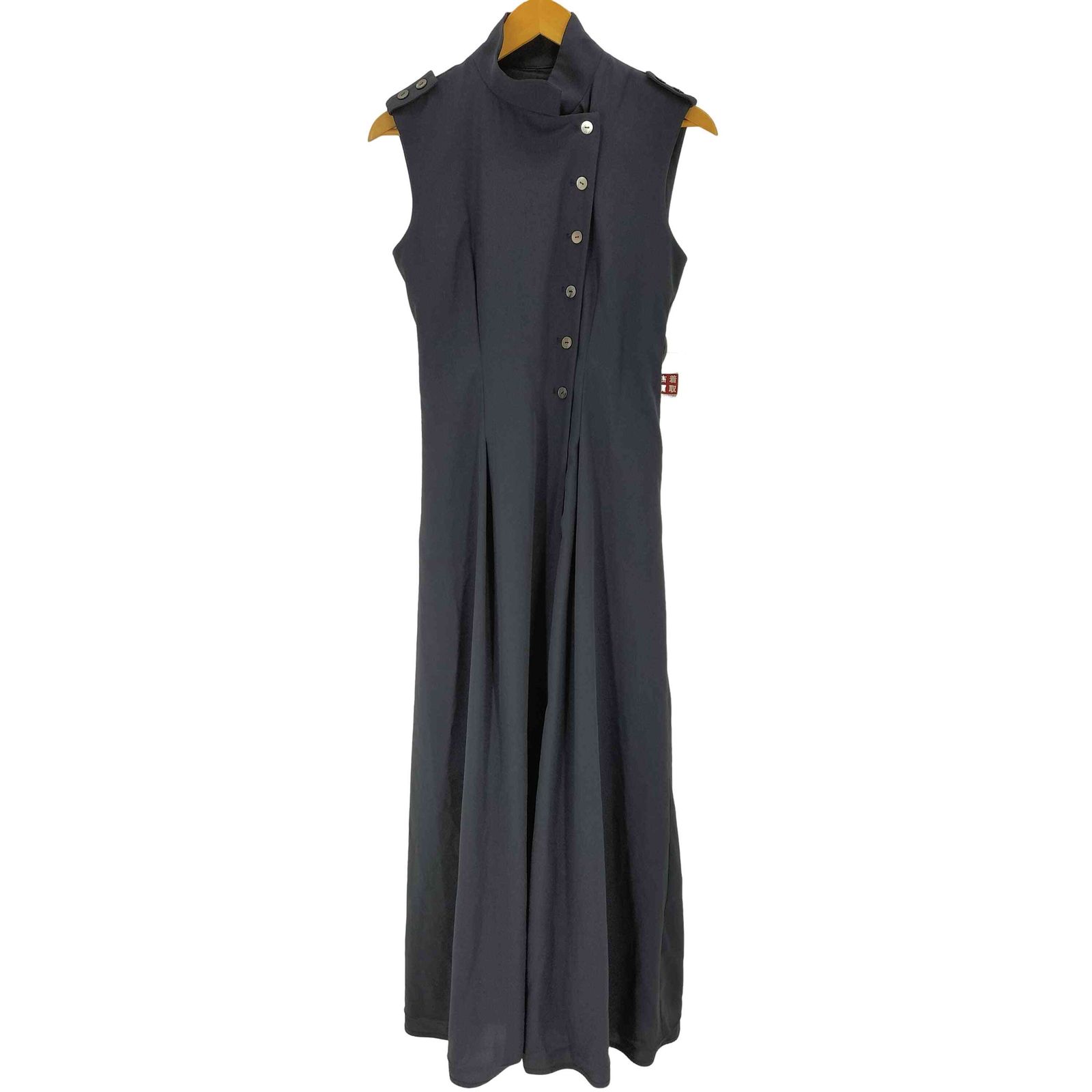 ユーズドフルギ USED古着 {{Aimeine}}スタンドカラーボタンワンピース  