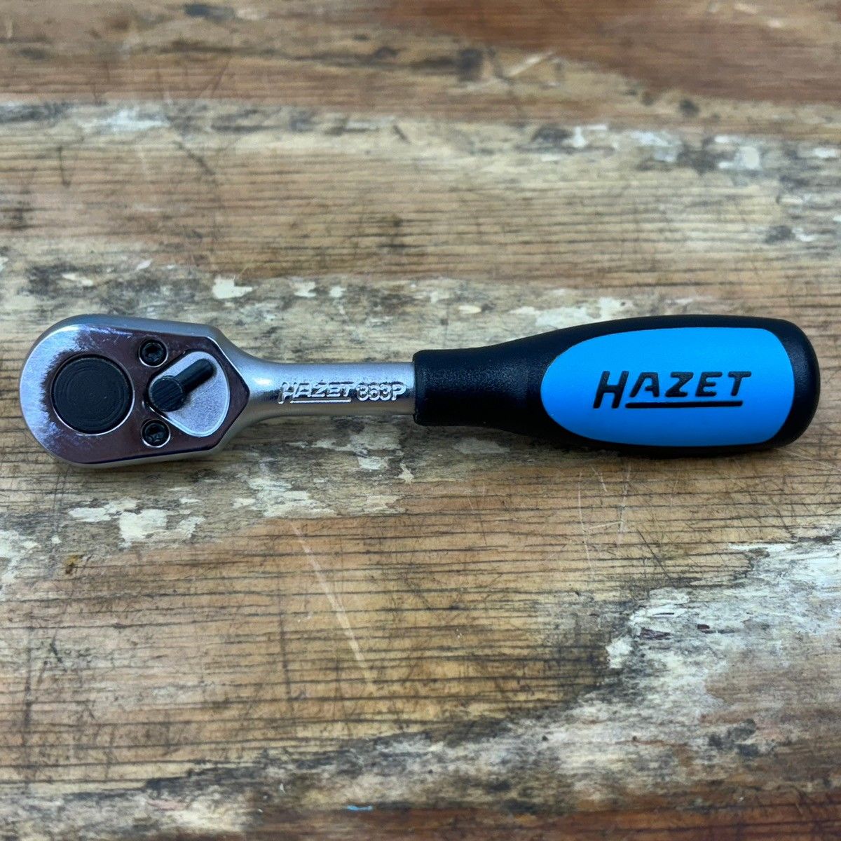 HAZET ラチェットハンドル(スタンダード小判型ヘッド) 差込角6.35mm ▼439-4747 863P 1個 HAZET ラチェットハンドル(スタンダード小判型ヘッド・高負荷タイプ