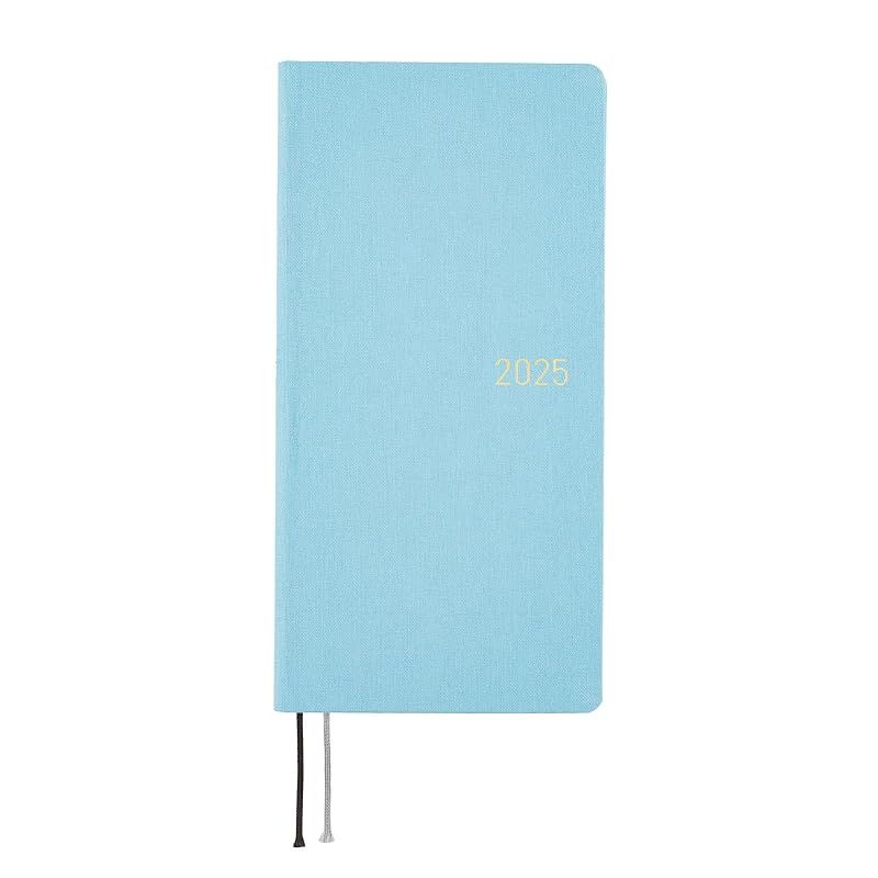 ほぼ日手帳 2025 weeks カラーズ/レモンウォーター 1月始まり 週間手帳 週間レフト スリム縦長