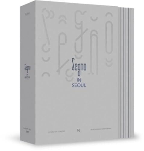 Segno in Seoul 2019 Nu est Concert Incl. 156pg Photobook%ｶﾝﾏ% Poster Postcard DVD