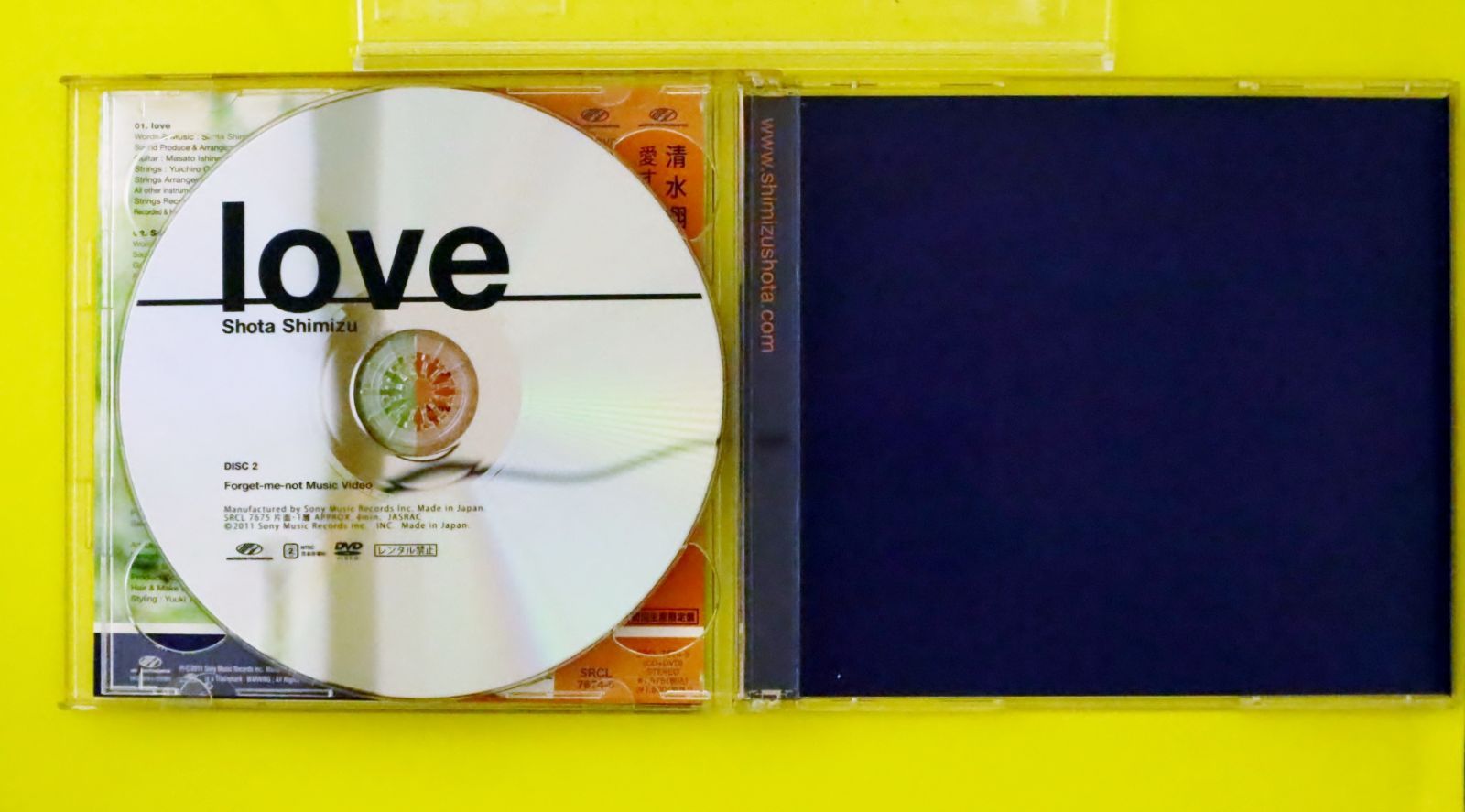 国内盤CD★清水翔太/Shota Shimizu■ love(初回生産限定盤)  ■4988009049090/SRCL-7674【国内盤 /邦楽】A04892