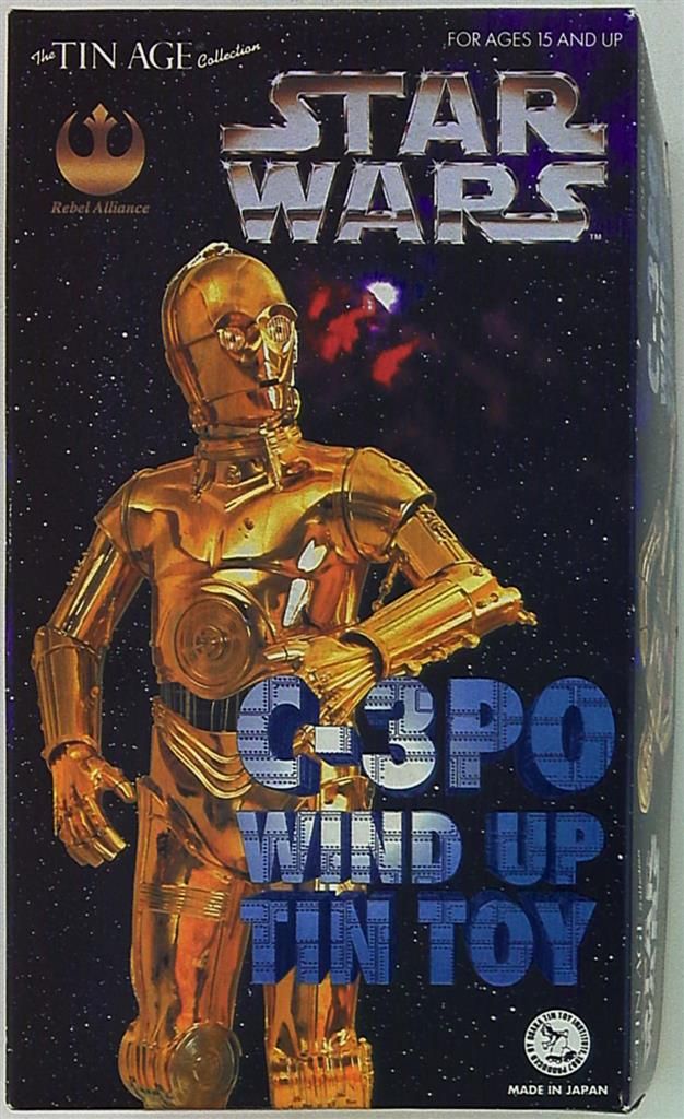 大阪ブリキ スターウォーズ 基本 C-3PO ゼンマイ