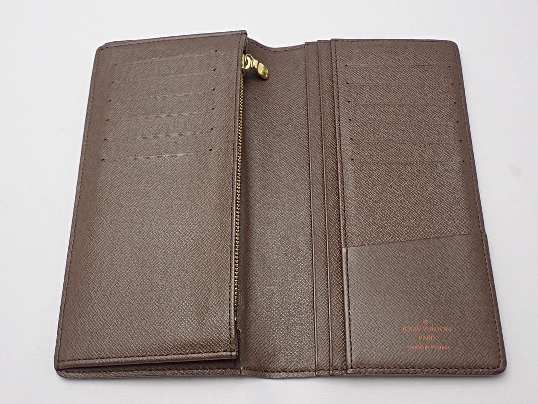 LOUIS VUITTON ルイ ヴィトン ダミエ エベヌ ポルトフォイユ・ブラザ  