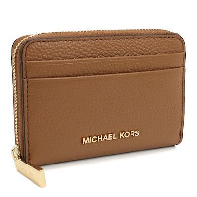 マイケルコース MICHAEL KORS JET SET 小銭入れ ミニ財布 32T4GJ6Z5L LEATHER 230 LUGGAGE ブラウン