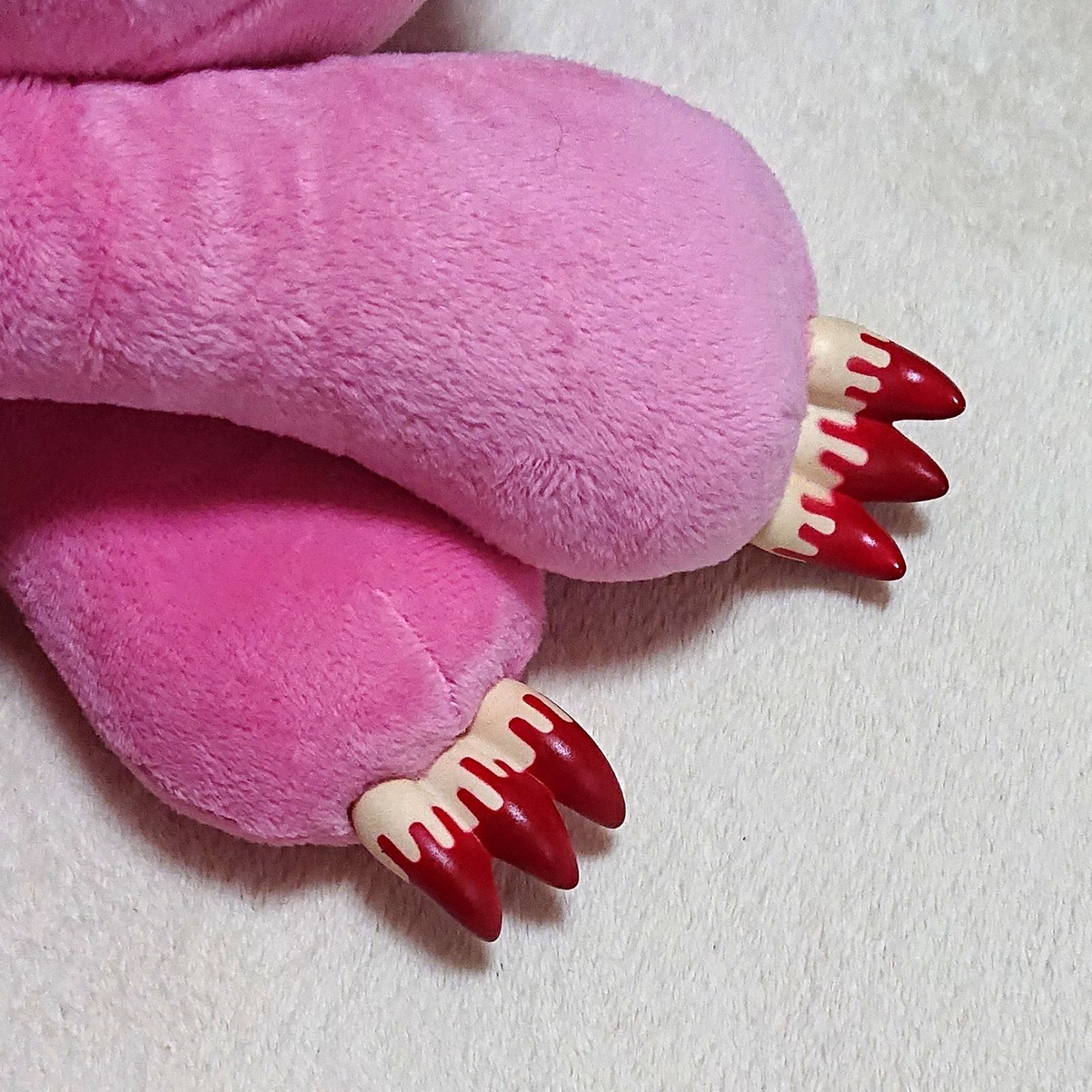 SL脱グルーミー咬筋力じまんポーチ ピンク ぬいぐるみ グル～ミ