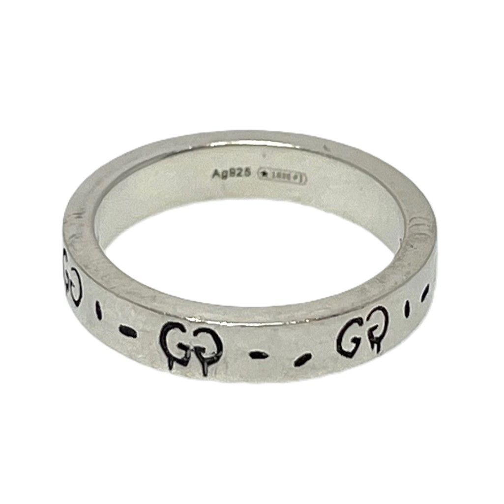 GUCCI グッチ GG ゴースト リング 指輪 #15 SV925 シルバー 値下げ！GUCCI グッチ ゴースト リング Ag925 ＃15 ブランド