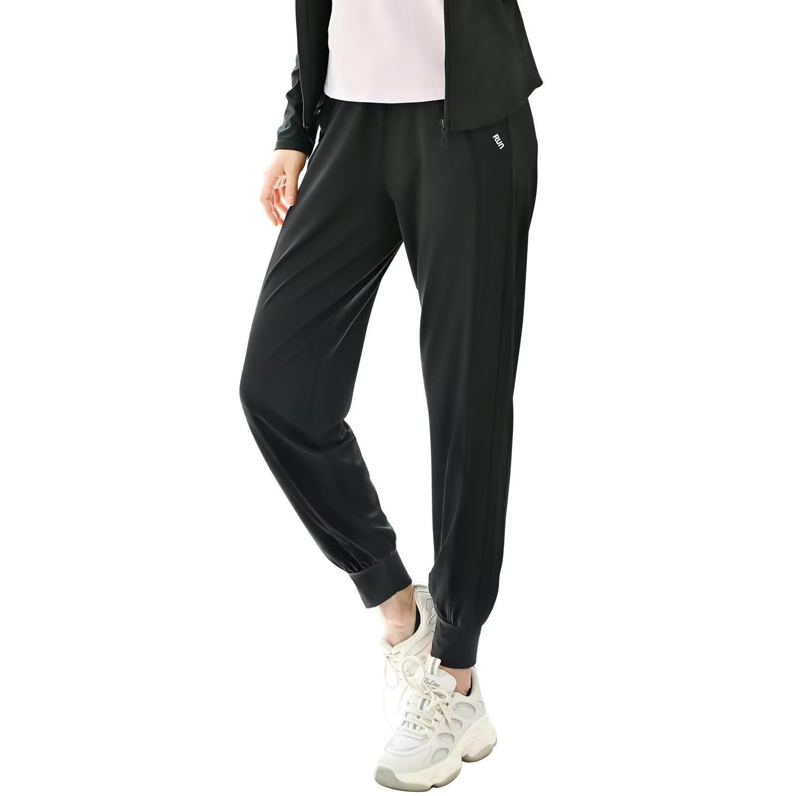 【数量限定】[Rovidorx] ヨガパンツ ジャージ レディース 下 ジョガーパンツ ランニングパンツ ゆったり ダンスパンツ ヨガウェア スポーツウェア トレーニングウェア ピラティス 美脚 速乾