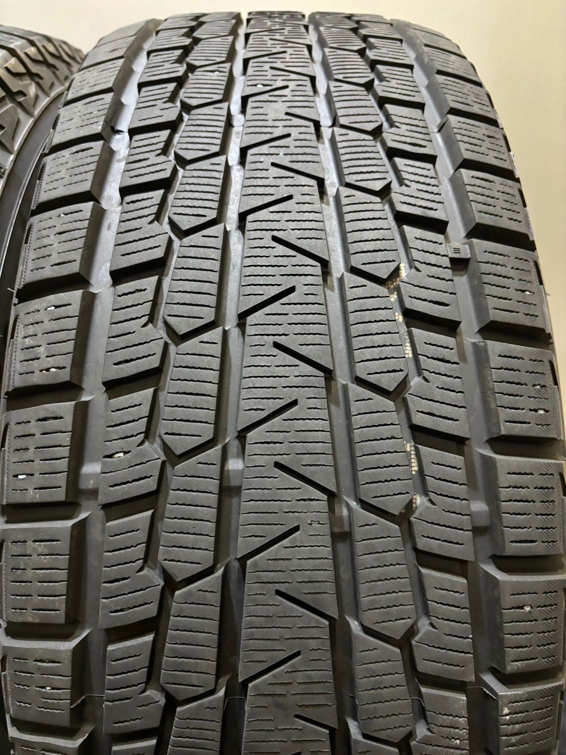 ★265/65R17 YOKOHAMA/ice GUARD G075 20年製 SEIN 17インチ 7.5J +25 139.7 6H スタッドレス 4本 ランクル プラド サーフ (1-G921)