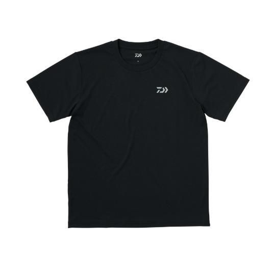 ダイワ DE-8325 ショートスリーブ バックプリントTシャツ ブラック M