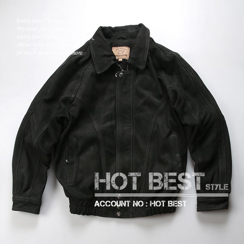 1.2mm カウハイド 復刻30 sスタイル レトロ シングルライダース ゆったりめ 革ジャン レザージャケット 牛革