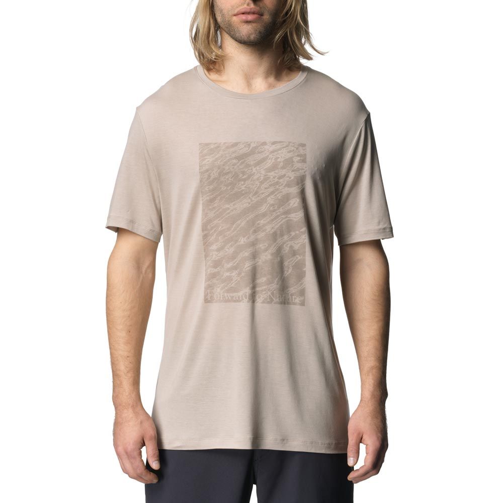 フーディニ HOUDINI トゥリー メッセージ ティー M s Tree Message Tee メンズ 231024 カラー Sandstorm