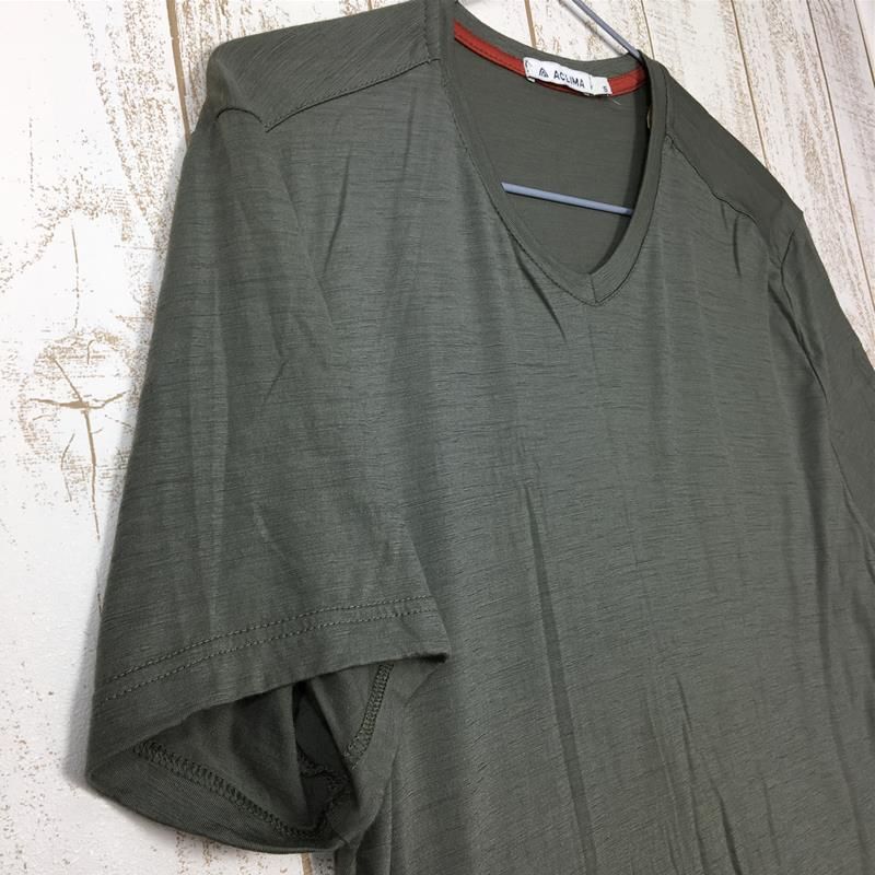 売れ筋がひ贈り物！ S】 【MEN's 楽天市場】【中古】 アクリマ T ライトウール 半袖シャツ