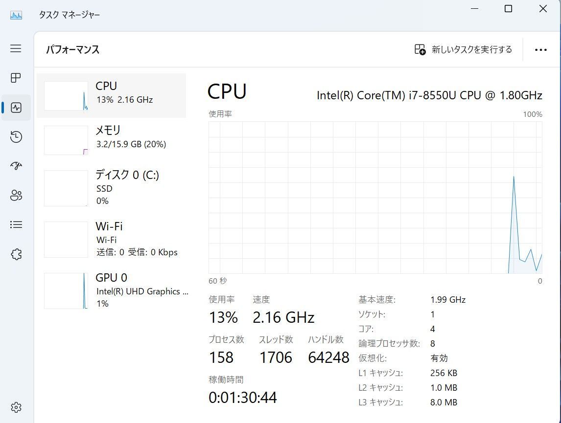 SSD256GB|メモリ16GB|無線LAN|カメラ すぐに使えます
