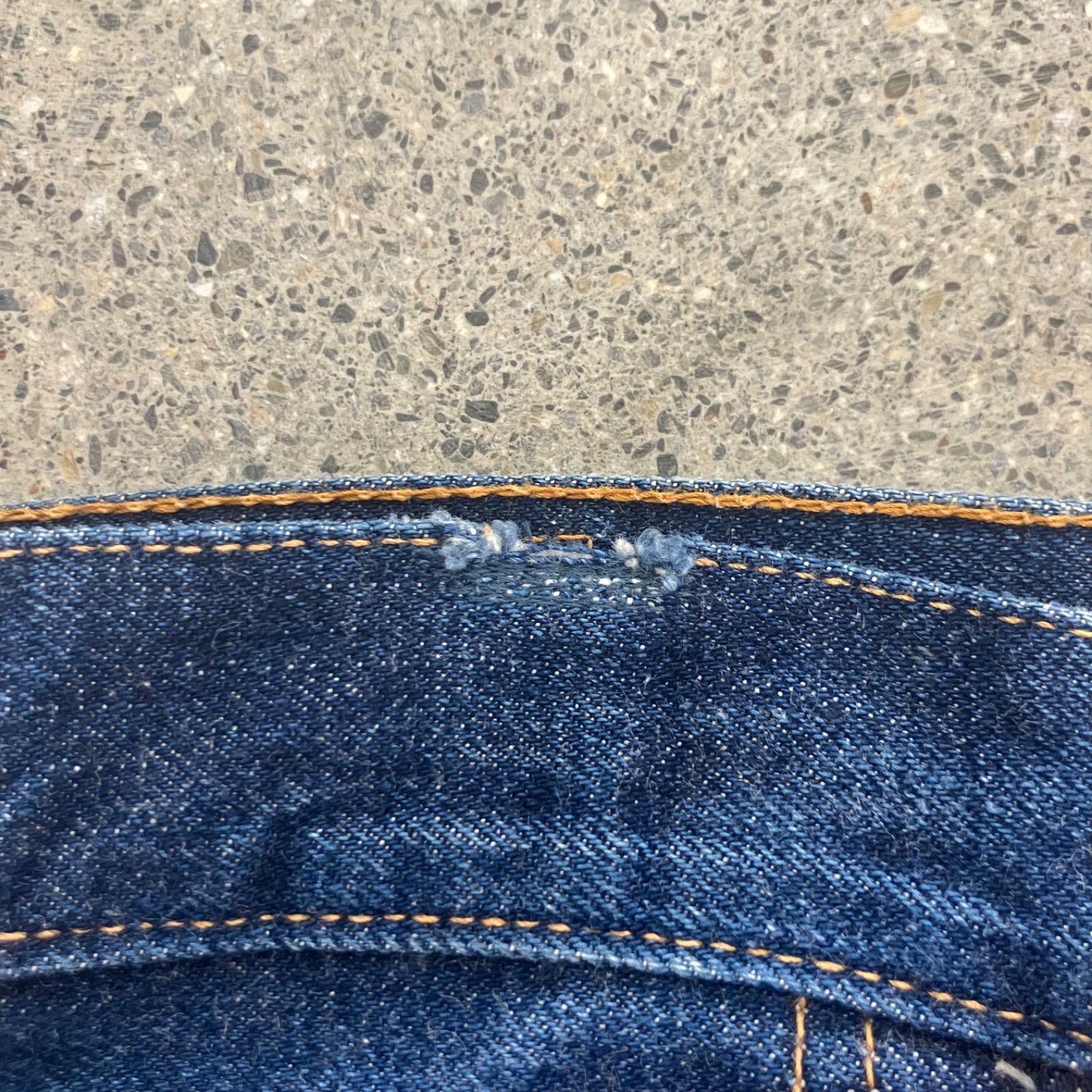 【Levi's】72s 501 66 Single Sleek Stamp W35.5 L27 