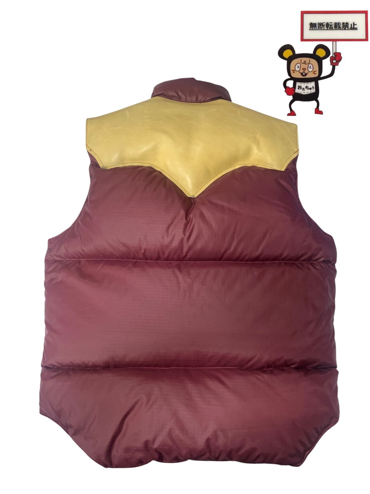 69.Rocky Mountain x WareHouse ダウンベスト 店舗併売品