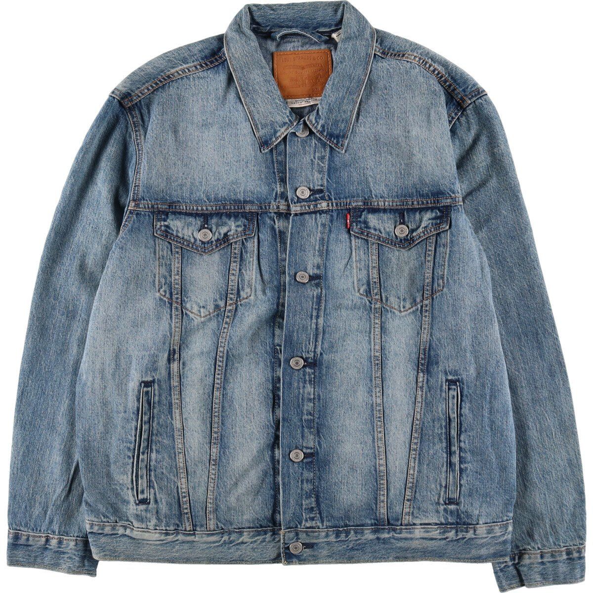 古着 リーバイス Levi's デニムジャケット Gジャン メンズXL相当